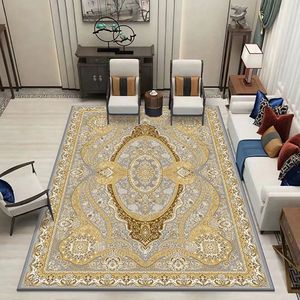 Alfombra de estilo tradicional para sala de estar, cojín de mesa de café, sofá musulmán Americano, estilo nórdico, étnico, grande - Product Image 4