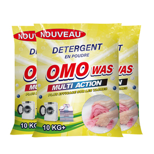 Detergente en Polvo para Lavandería, Abrillantador de Ropa, Jabón Automático OEM de 10 <span class=keywords><strong>kg</strong></span> - Product Image 3