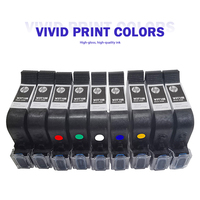 Cartucho de Tinta Original TIJ para HP2588 W3T10B 2590, Cartucho de Tinta Negra a Base de Solvente y Agua para Impresora de Inyección de Tinta TIJ