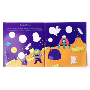 मोंटेसरी प्रीस्कूल कस्टम व्यस्त बुक शांत किताबें, बच्चों के लड़कों और लड़कियों के लिए पुनः प्रयोज्य स्टिकर शैक्षिक पहेली खिलौने - Product Image 4