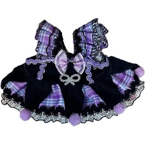 เสื้อผ้าตุ๊กตา17ซม. น่ารัก2ชิ้นชุดคอสเพลย์อนิเมะแฟชั่นสไตล์ของเล่นการ์ตูน - Product Image 5