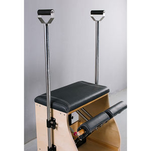 गर्म बिक्री प्रीमियम पोर्टेबल एडजस्टेबल ओक लकड़ी से स्वास्थ्य के लिए टिकाऊ स्टेनलेस स्टील हैंडल के साथ wunda कुर्सी - Product Image 3