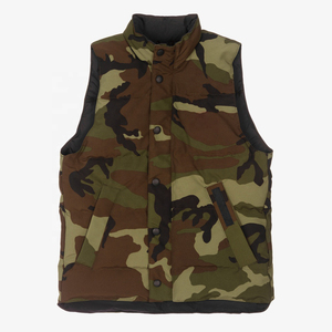 Vêtements d'extérieur décontractés, couleur unie, doux, chaud, blanc, col montant, garçon, <span class=keywords><strong>manteau</strong></span> rembourré, veste gilet - Product Image 3