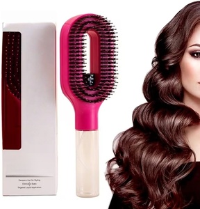 Anti-static Hair <b>Brush</b> 2-in-1 Hair Mist <b>Brush</b> That Detangles Refreshes and <b>Smooths</b> Hair Comb Hair Massage <b>Brush</b> Hair Comb - Product Image 4