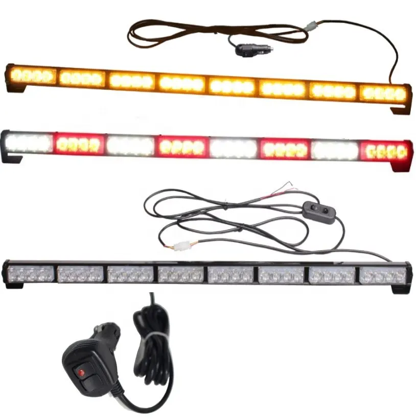 8 módulos * 4 led COCHE luz estroboscópica led/led tráfico asesor/asesoramiento vehículo de emergencia direccional de advertencia estroboscópico barra de luz