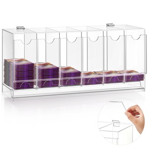 Dispensador de Sobres de Cartas Coleccionables de Acrílico Transparente, Caja de Almacenamiento de Cartas TCG, Organizador de Sobres de Cartas para Exhibición de Colección - Product Image 1