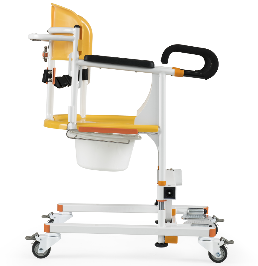 Multifunctional Patient Transfer Commode Chair Toilet Chair
