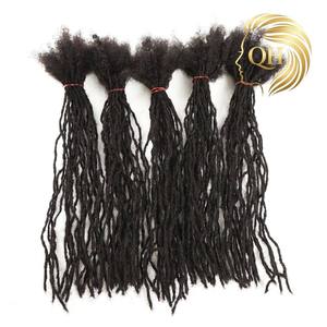 Dreadlocks au crochet en cheveux indiens 10A, 4-30 pouces, 0,2 cm, texture interlock, microlocks, sisterlocks, faits à la main pour femmes noires - Product Image 3