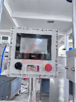 Máquina Llenadora de Latas Metálicas Semiautomática Eléctrica con Control PLC para Gel de Afeitar Cosmético, Alta Precisión, Ideal para Pequeñas Empresas