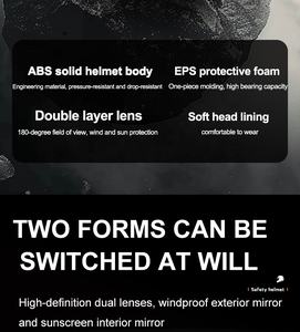 <span class=keywords><strong>Casco</strong></span> Integral Abatible para Motocicleta de Alta Calidad, Venta al Por Mayor del Fabricante, Cómodo, Resistente al Desgaste y con Buena Protección - Product Image 5