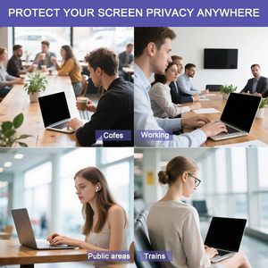 Film magnétique de confidentialité en PET souple pour MacBook Air 15,3 pouces (2023-2026 M2/M3/M4/M5) - Protection anti-espion 0,25 mm d'épaisseur LX Tech - Product Image 5