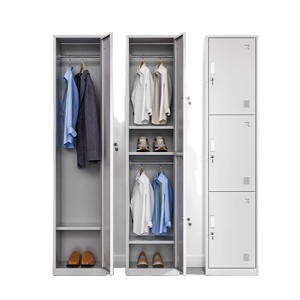 ตู้เก็บของเหล็ก Three Arrows ขนาด 1915x530x100 มม. 4 ชั้น แบบตั้งพื้น สำหรับจัดเก็บเสื้อผ้าในสำนักงาน หอพัก - Product Image 5