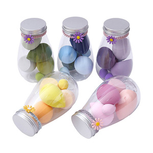 Muestras Disponibles: Set de 14 Esponjas de Maquillaje, Esponja Cosmética para Base, Borlas de Polvo, Mini Esponjas de Dedo, Súper Esponjas Faciales para Mujer - Product Image 4