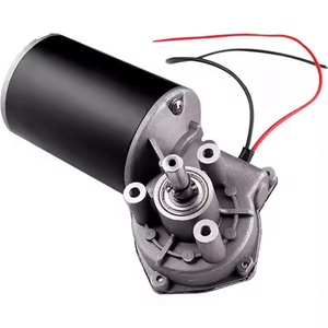 มอเตอร์ลดความเร็วแบบหนอน DC แรงบิดสูง เสียงรบกวนต่ำ 12V 24V 48V 59 มม. 63 มม. 76 มม. รับผลิตตามสั่ง OEM ODM - Product Image 2