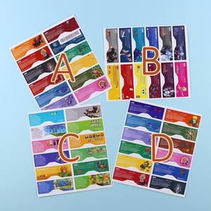 Set di 12 etichette adesive per console Nintendo GBA SP Game Boy Advance SP - Product Image 1