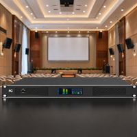 1u 1200W Dijital Güç Amplifikatörü Güç Amplifikatörü Konferans salonları için Güç Amplifikatörü Sahne Güç Amplifikatörü