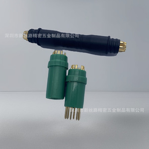 ขั้วต่อไฟฟ้า XSL-157 แบบพลาสติกชุบทอง ขั้วต่อแบบตัวผู้และตัวเมีย สำหรับการปรับแต่งฮาร์ดแวร์ที่มีความแม่นยำสูง - Product Image 1