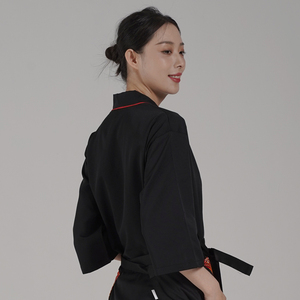 Uniformes personnalisés pour le personnel de restaurant : vêtements universels pour bar, serveurs et serveuses, idéaux pour les cafés, les barbecues et les restaurants de sushi. - Product Image 3