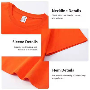 Camisetas en blanco, ropa de hombre de alta calidad, venta al por mayor, camisetas de algodón 100% con etiqueta privada personalizada - Product Image 3