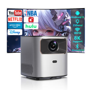 Projecteur Aokang Native 720P, luminosité 350 ANSI, 4K Smart Android 12, Wifi 6, BT 5.2, mise au point automatique, <span class=keywords><strong>correction</strong></span> trapézoïdale - Product Image 1