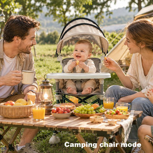 Chaise <span class=keywords><strong>de</strong></span> camping pour enfants CE, pliable, avec cadre métallique, siège en tissu Oxford, pieds antidérapants en plastique et plateau pare-soleil – Vente directe usine - Product Image 6