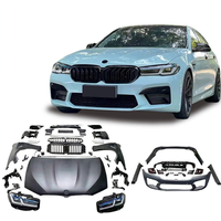 Body Kit Plastik Modifikasi M5 2022 B(MW) Seri 5 F10 F18 2011-2017 Lampu Depan Belakang Baru  Surround Bumper Depan/Belakang  Suku Cadang