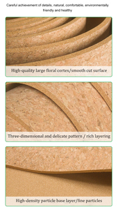 100% Có Thể Phân Hủy Sinh Học Cork Placemat Set Cork Trivet Nhiệt Proof Mat Cách Nhiệt Pad - Product Image 6