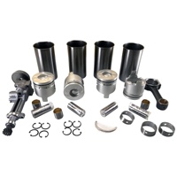 Untuk Isuzu Set perbaikan 4JA1 silinder Liner Kit Piston Set 8-97942985 0-0 Gasket Kit 5-87812683-0 pompa minyak 8-97069-738-1 8-94333119-3