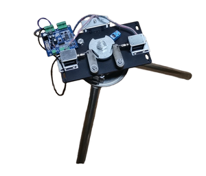 Barrière tournante à trois <span class=keywords><strong>bras</strong></span> semi-automatique avec mécanisme de contrôle d'accès par carte RFID, protection IP54, fonctionnement bidirectionnel - Product Image 1