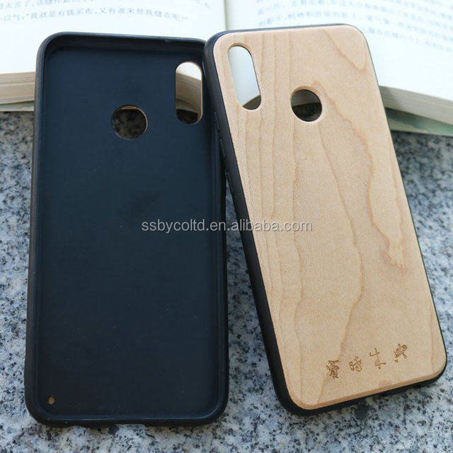 Durable Beech Wood Phone Case Laser Engraving Custom Design Handmade for Mobile Phone