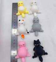 Doux Kawaii Mignon Mini Mochi Squishy En Plastique Chat Jouets pour Garçons Party Favors Enfants Animaux Squishies Main Fidget Stress Reliver