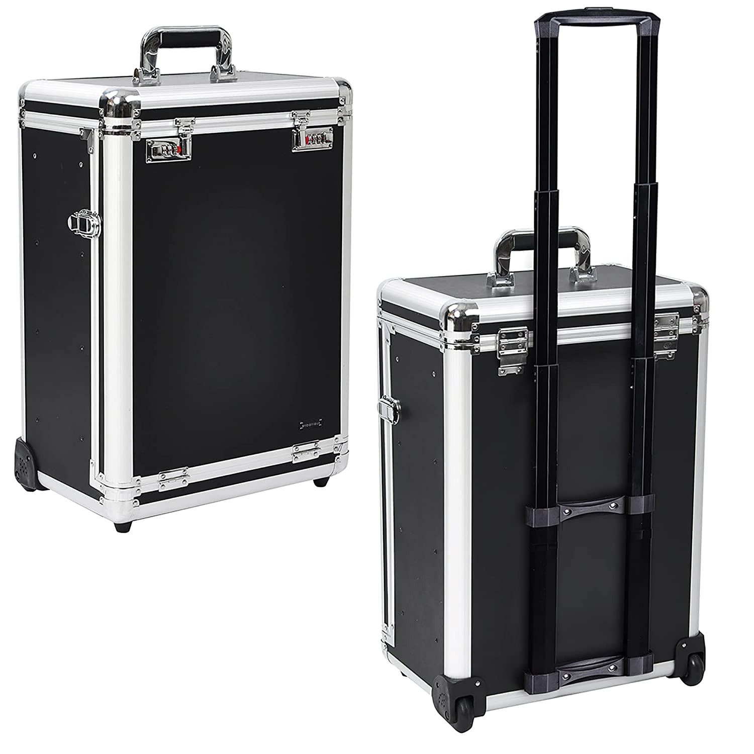 Multi Drawers Make-Up Koffer mit Rollen | Tragbare Kosmetiktasche