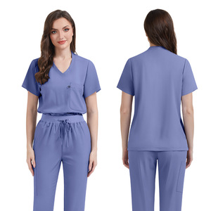 New cộng với kích thước hot-bán đồng phục làm việc cho Thẩm mỹ viện và nhà dưỡng lão, trọng lượng nhẹ làm sạch và phẫu thuật Áo - Product Image 5