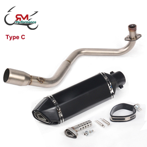 ระบบท่อไอเสียแบบเต็มสำหรับรถจักรยานยนต์ ท่อเชื่อมต่อสแตนเลส สำหรับ HONDA MSX125 <span class=keywords><strong>MSX</strong></span> <span class=keywords><strong>125</strong></span> ปี 2012-<span class=keywords><strong>2015</strong></span> - Product Image 4