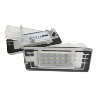 Paire de feux de plaque d'immatriculation à LED pour Dacia Duster 2010-