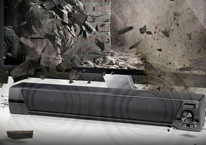 Có Dây Kim Loại Nướng USB Soundbar Với Dual Đơn Vị 5W * 2 Đầu Ra Được Xây Dựng Trong Mic & Mỏng Thiết Kế Cho Văn Phòng/Chơi Game Bàn Sử Dụng - Product Image 6