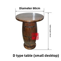ZHISHAN Modèle 001 Tabouret de bar haut en bois de chêne carbonisé de style rétro, écologique, poli, pour bar, thé, vin, Noël