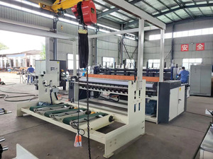 V gấp khăn giấy mặt mô Khăn ăn làm máy giấy vệ sinh rạch tua máy <span class=keywords><strong>Rewinder</strong></span> máy cho giấy - Product Image 6