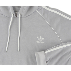 ADIDAS ดั้งเดิม Adidas SST แพ็คมีฮู้ดผู้ชายเบาสีทึบ/สีขาวสไตล์สปอร์ตชุดวิ่งพิมพ์ลาย-100% ของแท้ - Product Image 4