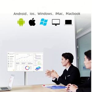 Monitor de pantalla táctil personalizado Android OS 13 DE 27 pulgadas 1080p Standby 8G + 128G 4K Webcam 133wh Batería (hasta 8H) Pantalla de ruedas rodantes - Product Image 4
