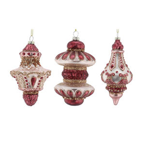 Gepersonaliseerde Handgeschilderde Geblazen Glas Kalebas Ornamenten Kerstambachten Kerstboom Decoratie Feest Decoratie Speelgoed - Product Image 1