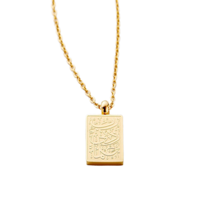 Collar de las Doce Constelaciones para Hombre y Mujer, Nuevo, Cuadrado, de Acero Inoxidable, Dorado, con Zirconia, Escorpio, para Fiestas y Bodas - Product Image 2