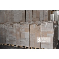 Feuilles de papier kraft enduites de PE, écologiques, recyclables, imperméables, pour gobelets, impression offset, utilisation pour les boissons, matériau biodégradable