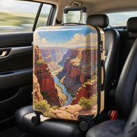 Ensembles de bagages légers, durables et personnalisés de haute qualité pour voyages en plein air, valises en ABS+PC