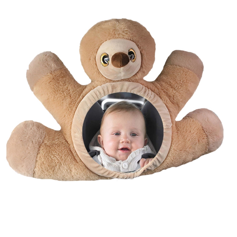 Регулируемое безопасное автомобильное детское зеркало, заднее сиденье, подголовник, зеркало заднего вида, лицо для ребенка, задняя палатка, Детская безопасность автомобиля, монитор для детей