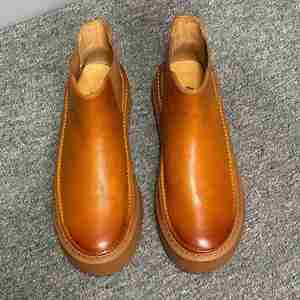 Best-selling Products Italian Men's Luxury Handmade Leather <b>Shoes</b> Exquisite and Attractive Men's Casual Leather <b>Shoes</b> - Product Image 4
