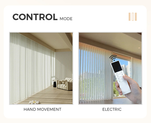 Home Shades Decorative Blackout Dream Sliding Sheer Fabric <strong>Motors</strong> Shutters Size day Motorized Smart Door Vertical Blinds <strong>Motor</strong> - Product Image 4