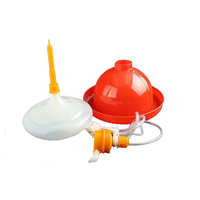 LZPS-05 Nouveaux abreuvoirs automatiques en plastique pour animaux avec débit de 0,3 à 0,8 L/min pour poules pondeuses, poulets de chair, utilisation en ferme