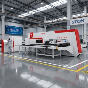 Pressa Meccanica CNC a Torretta <span class=keywords><strong>per</strong></span> Punzonatura ad Alto Volume, Macchina <span class=keywords><strong>per</strong></span> Taglio e Punzonatura di Lamiere <span class=keywords><strong>per</strong></span> Fabbricazione Industriale - Product Image 2