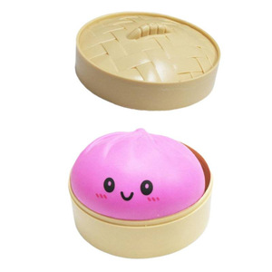 Dumpling <b>Squishies</b> Simulated Bun Model Squeezing Toy Decompression Toy Dumpling Twisting Toy - Product Image 5